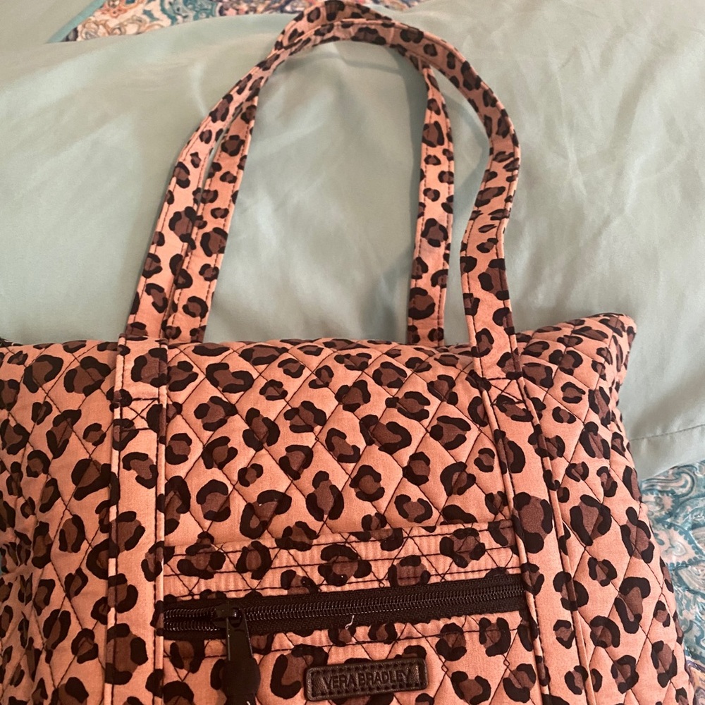 Vera Bradley Leopard tote